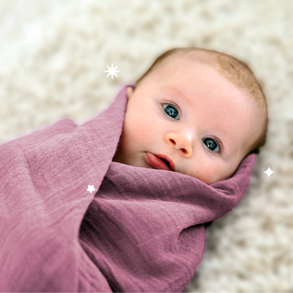 Koala Soft Touch 120x120 Newborn Muslin Cloths Swaddling Wrap and Breastfeeding Cover Koala Babycare Koalababycare