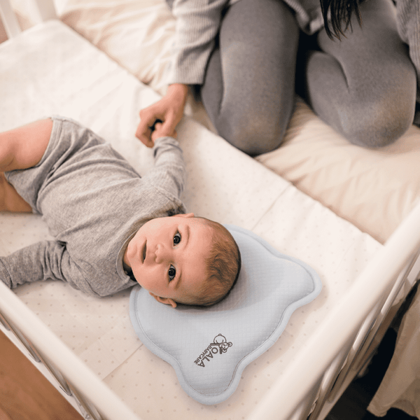 Cuscino per bambini ergonomico contro la plagiocefalia a testa