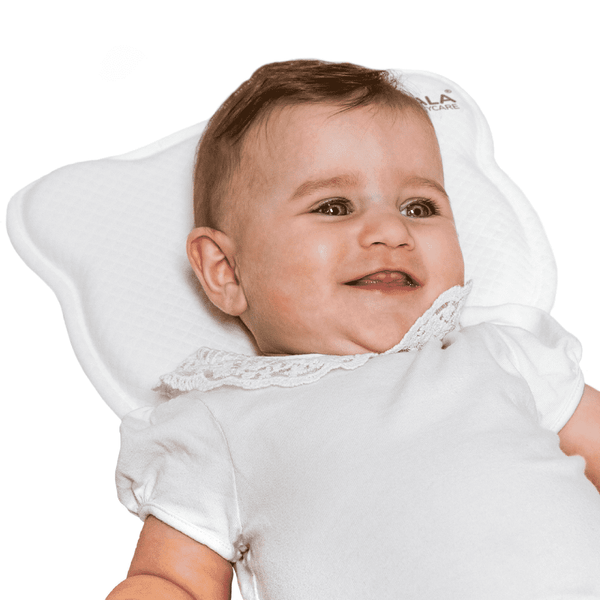 Koala Babycare Plagiocephaly Baby Pillow with Two Removable Covers for The  Prevention and Cure of Flat Head Syndrome in Memory Foam Anti-Suffo